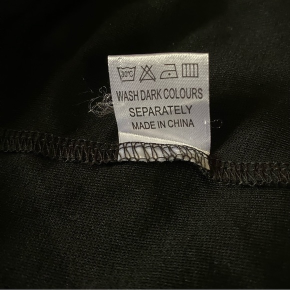 Zalalus NWT Black Tank adjustable straps Dress with faux Wrap Skirt Size S - Picture 6 of 10